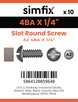 Simfix product label - SRBAA24006-D