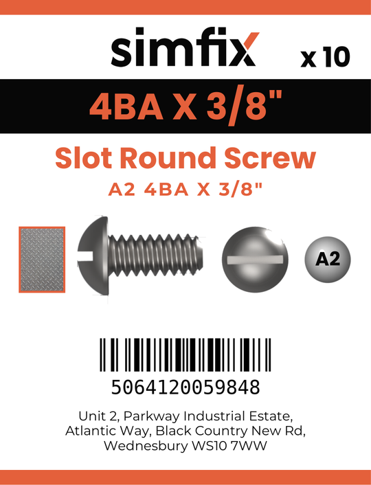 Simfix product label - SRBAA24010-D