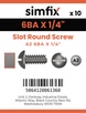 Simfix product label - SRBAA26006-D