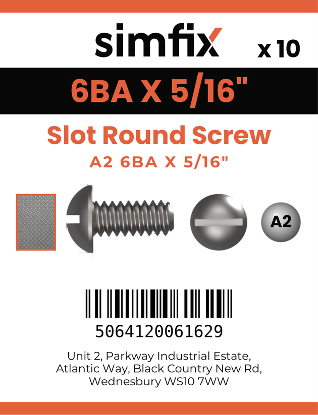 Simfix product label - SRBAA26008-D