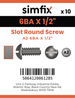Simfix product label - SRBAA26012-D