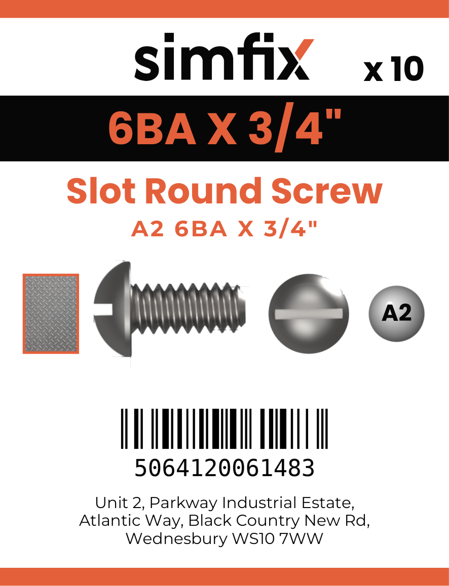 Simfix product label - SRBAA26019-D