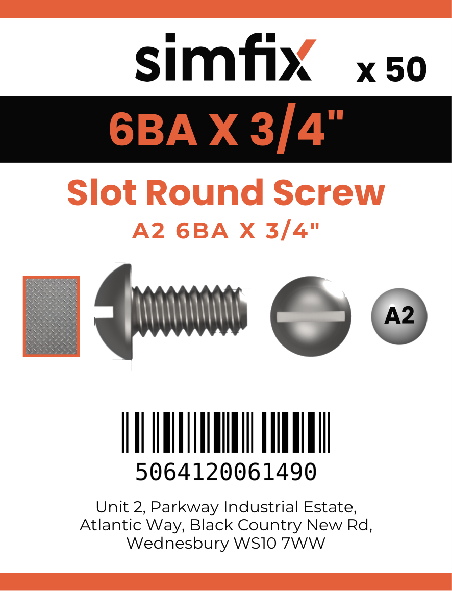 Simfix product label - SRBAA26019-T