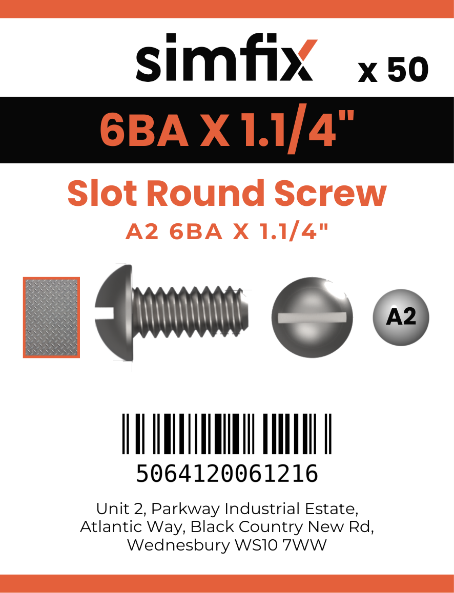 Simfix product label - SRBAA26032-T