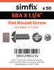 Simfix product label - SRBAA26032-T