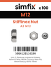 Simfix product label - STIFFA212-T