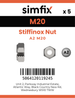 Simfix product label - STIFFA220-D