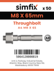 Simfix product label - TBA408065-T