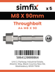 Simfix product label - TBA408090-D