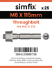 Simfix product label - TBA408115-T