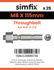 Simfix product label - TBA408115-T