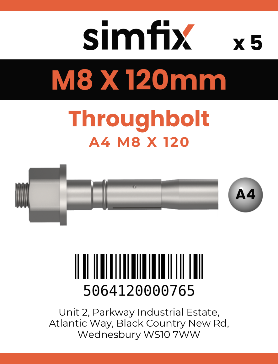 Simfix product label - TBA408120-D
