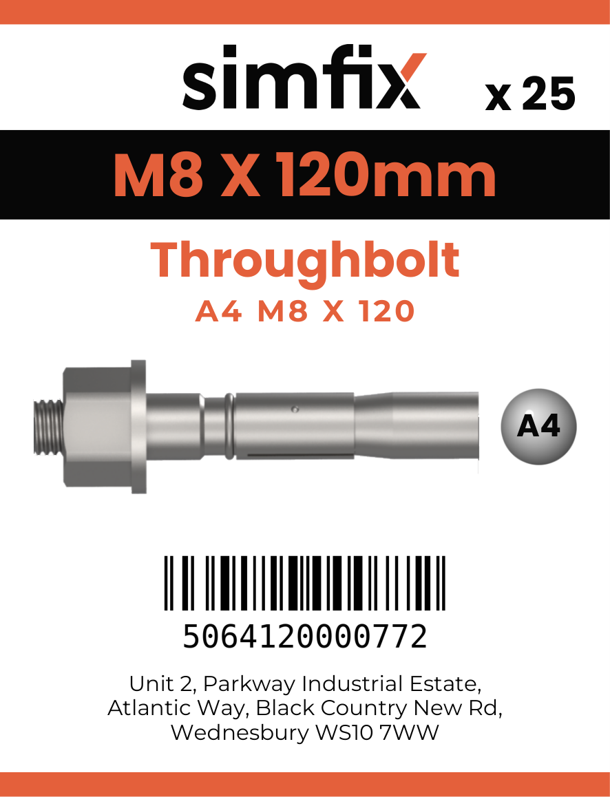 Simfix product label - TBA408120-T