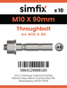 Simfix product label - TBA410090-D