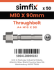 Simfix product label - TBA410090-T