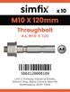 Simfix product label - TBA410120-D