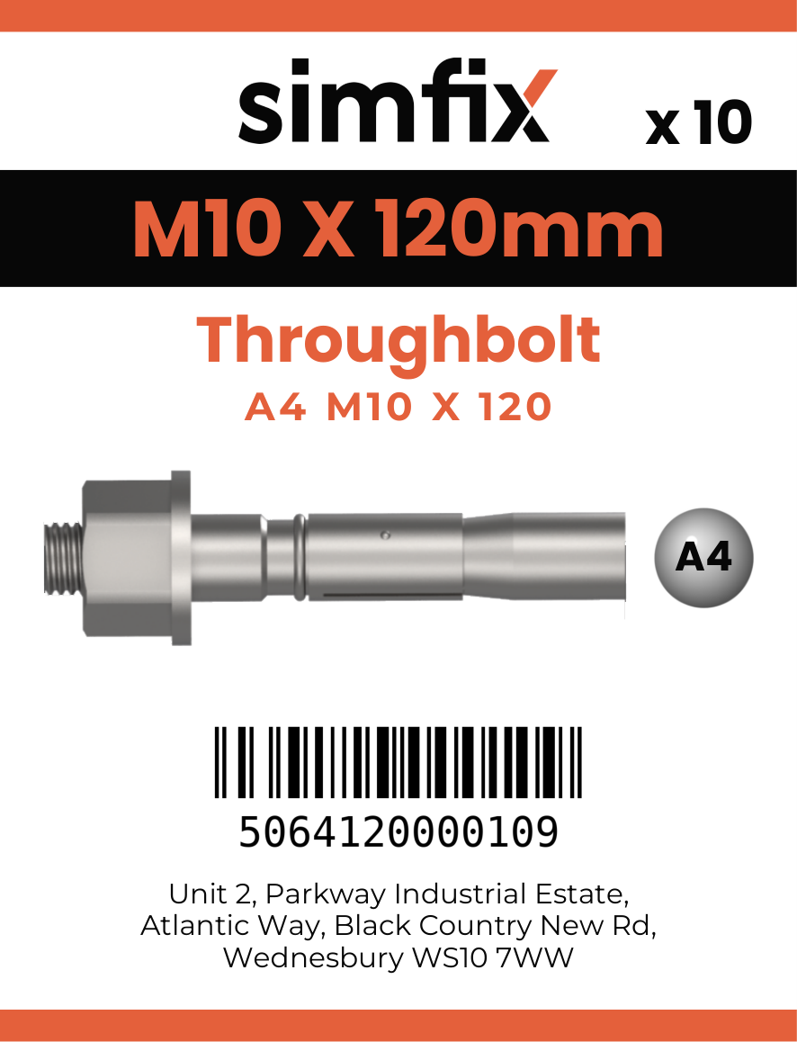 Simfix product label - TBA410120-D
