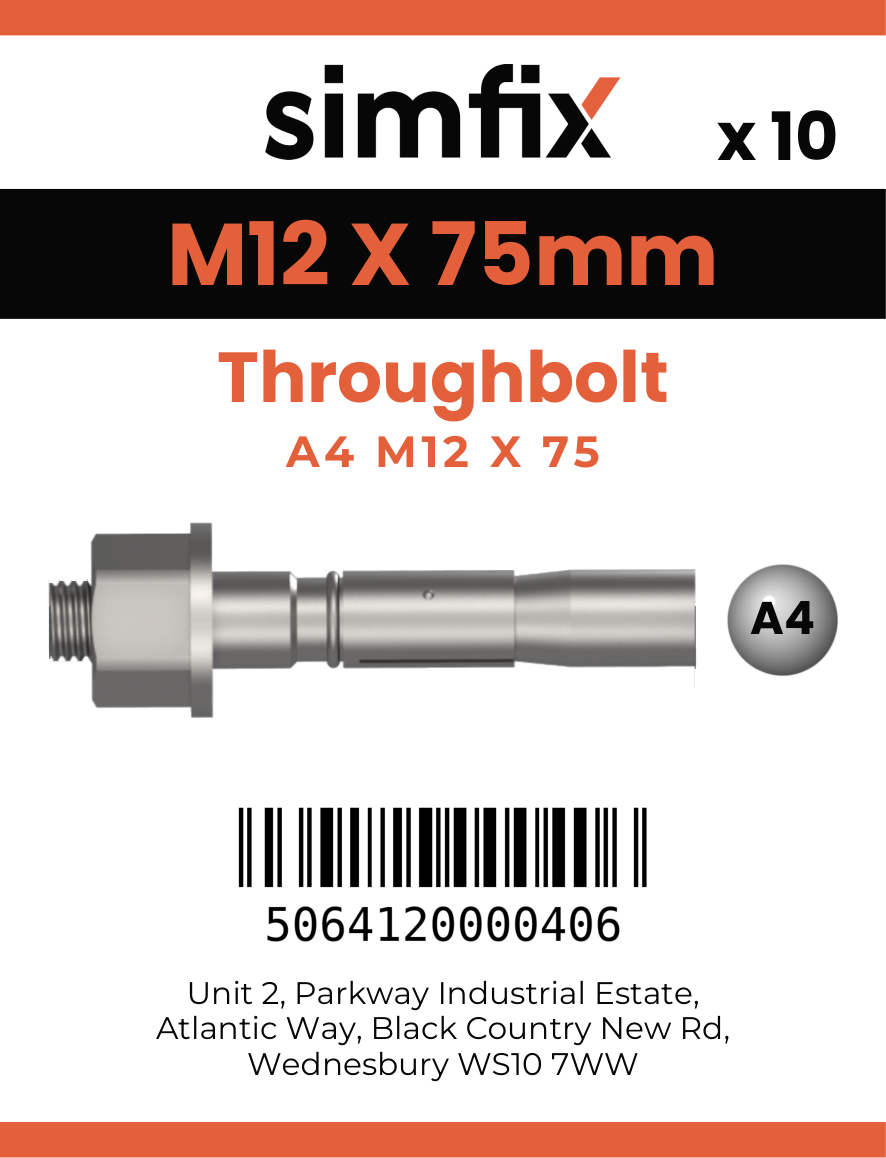 Simfix product label - TBA412075-D