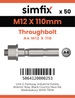 Simfix product label - TBA412110-T