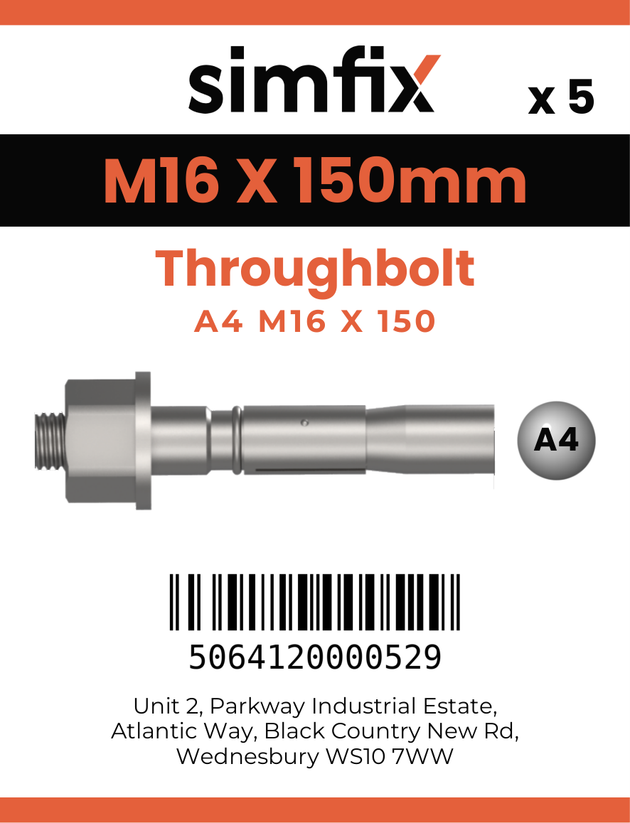 Simfix product label - TBA416150-D