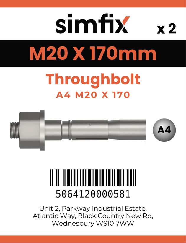 Simfix product label - TBA420170-D