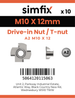 Simfix product label - TNA21012-D