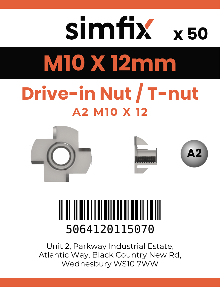 Simfix product label - TNA21012-T