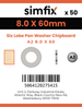 Simfix product label - WTA280060-T