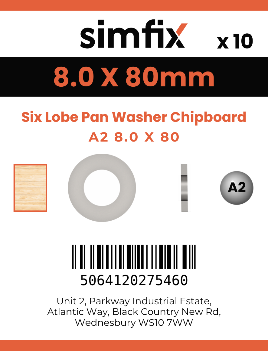 Simfix product label - WTA280080-D