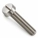 Slotted cheese head screw, BA thread, stainless steel